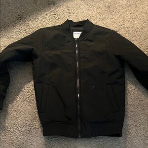 Old Navy Men's Classic Black Bomber Jacket